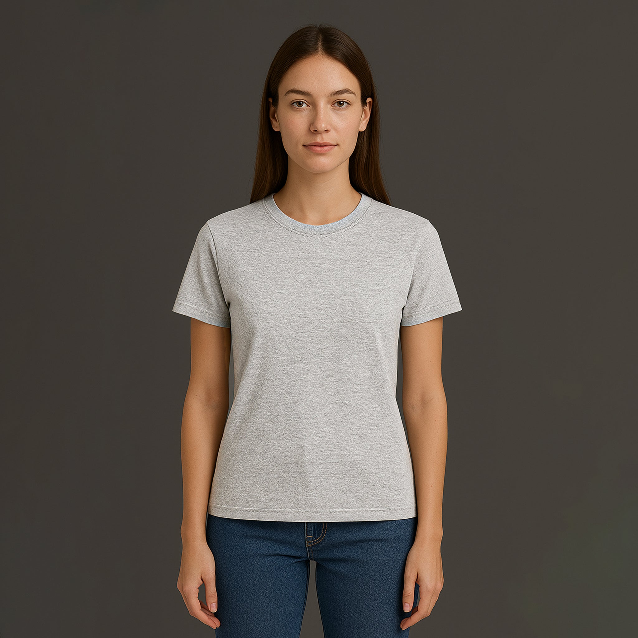 Camiseta Cinza Mescla Unissex e-cletic