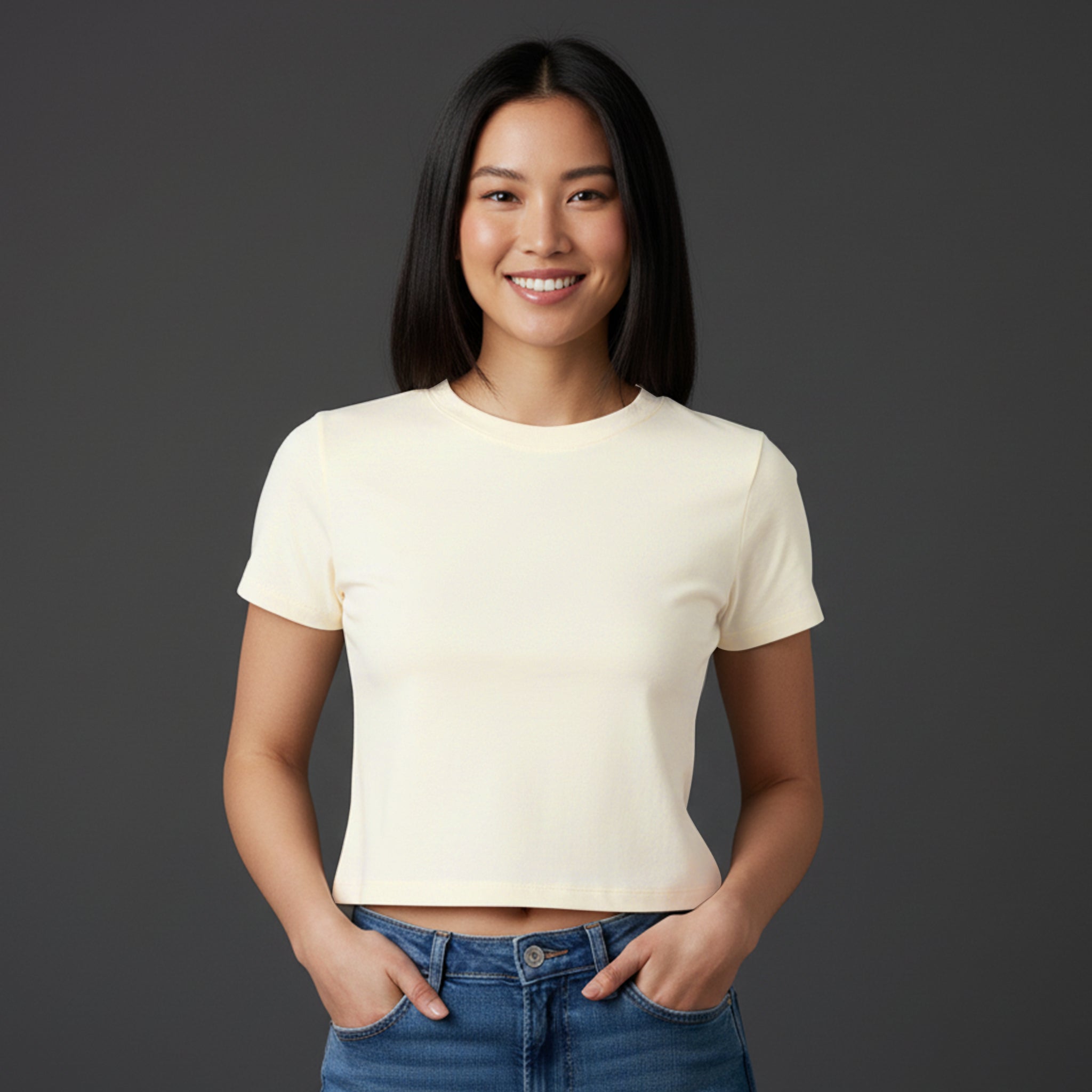 Cropped Off White Feminino e-xpose