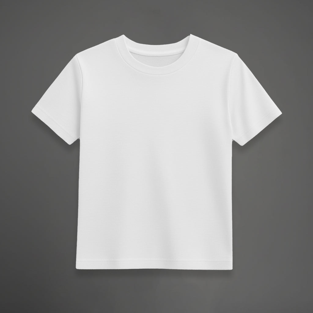 Camiseta Infantil Branca Unissex e-lil