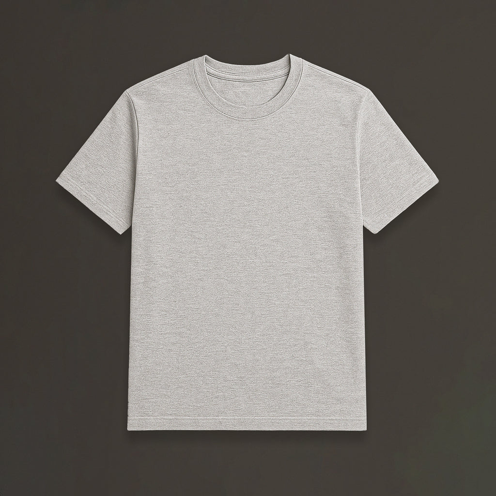 Camiseta Cinza Mescla Unissex e-cletic