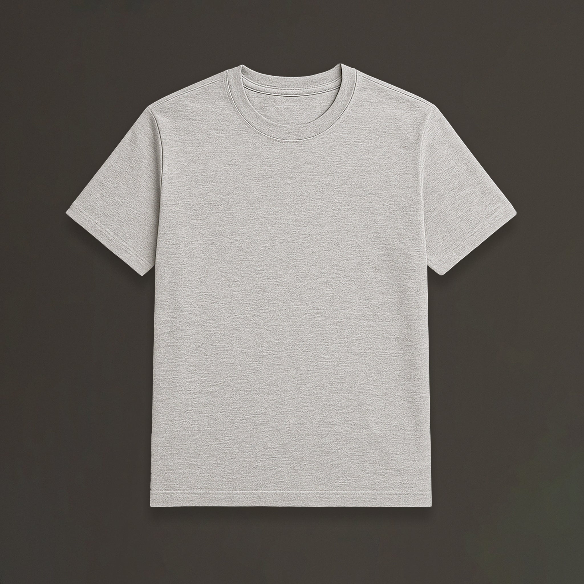 Camiseta Cinza Mescla Unissex e-cletic