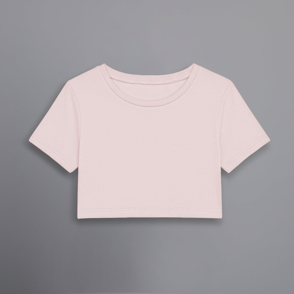 Cropped Infantil Rosa Bebê e-tiny