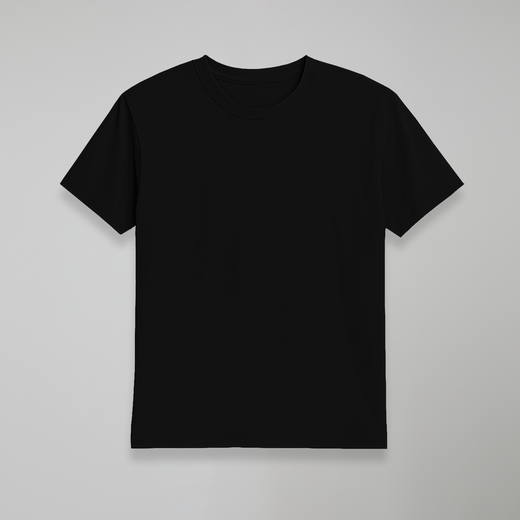 Camiseta Preta Unissex e-cletic