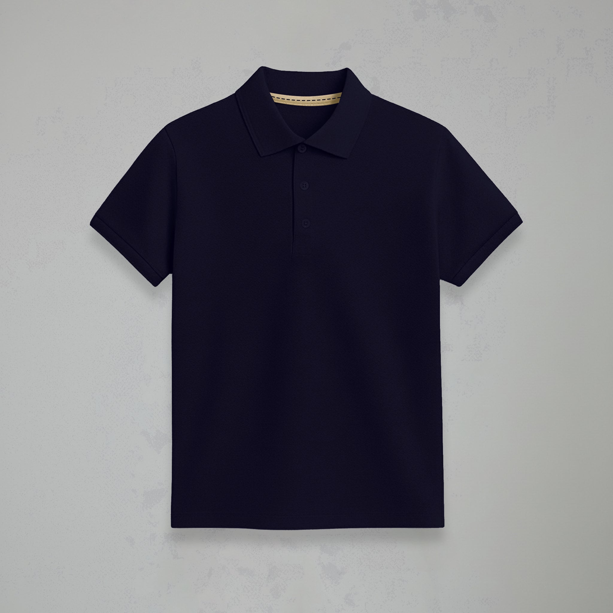 Polo Azul Marinho Masculina e-sense