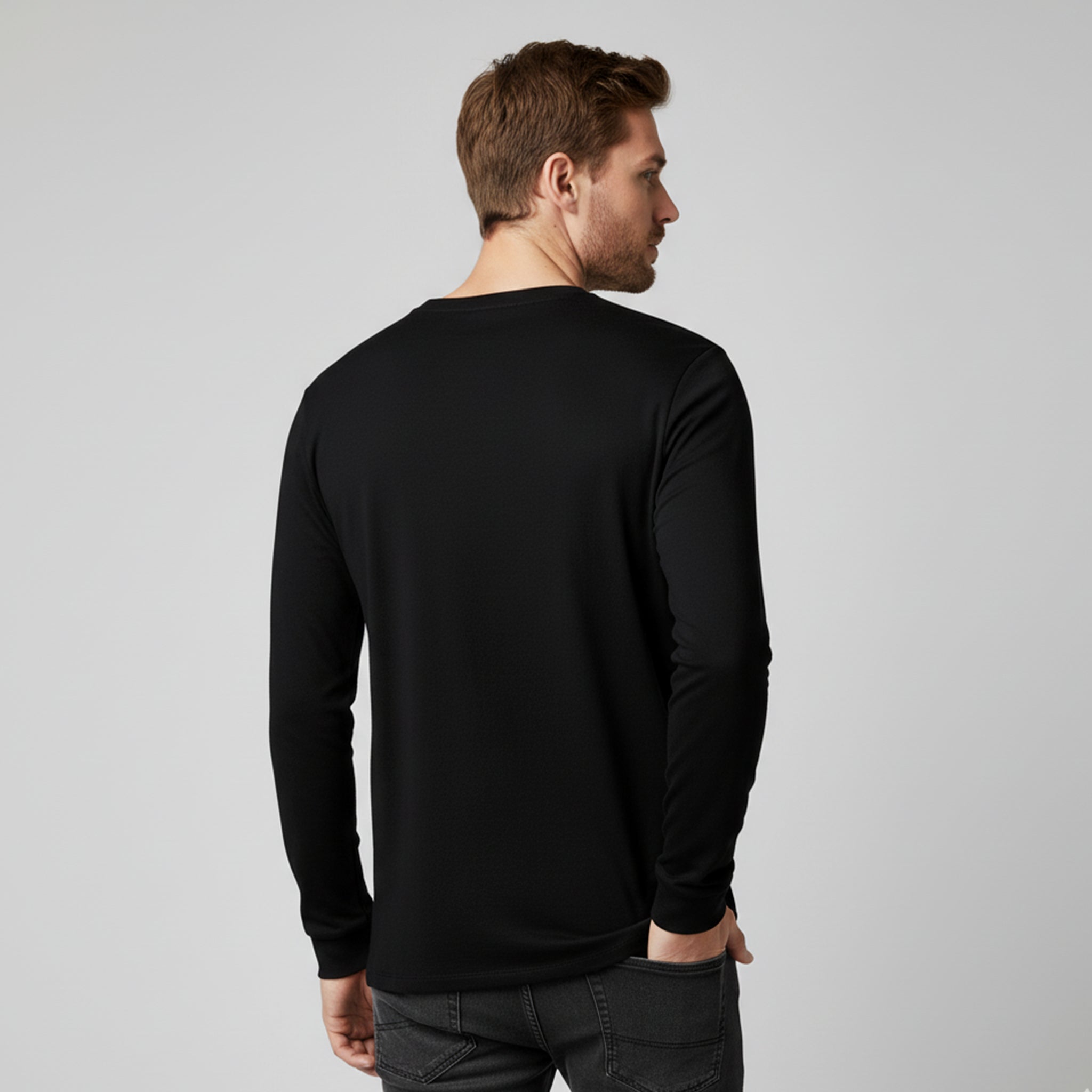 Manga Longa Preta e-xtense