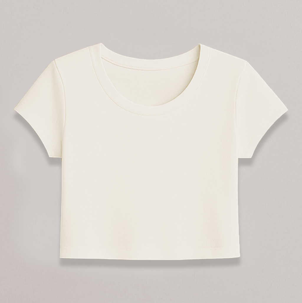 CROPPED OFF-WHITE BÁSICO - FEMININO ADULTO