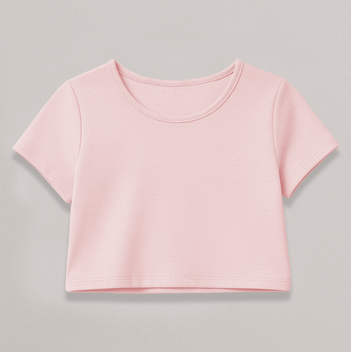 CROPPED ROSA BB BÁSICO - FEMININO INFANTIL