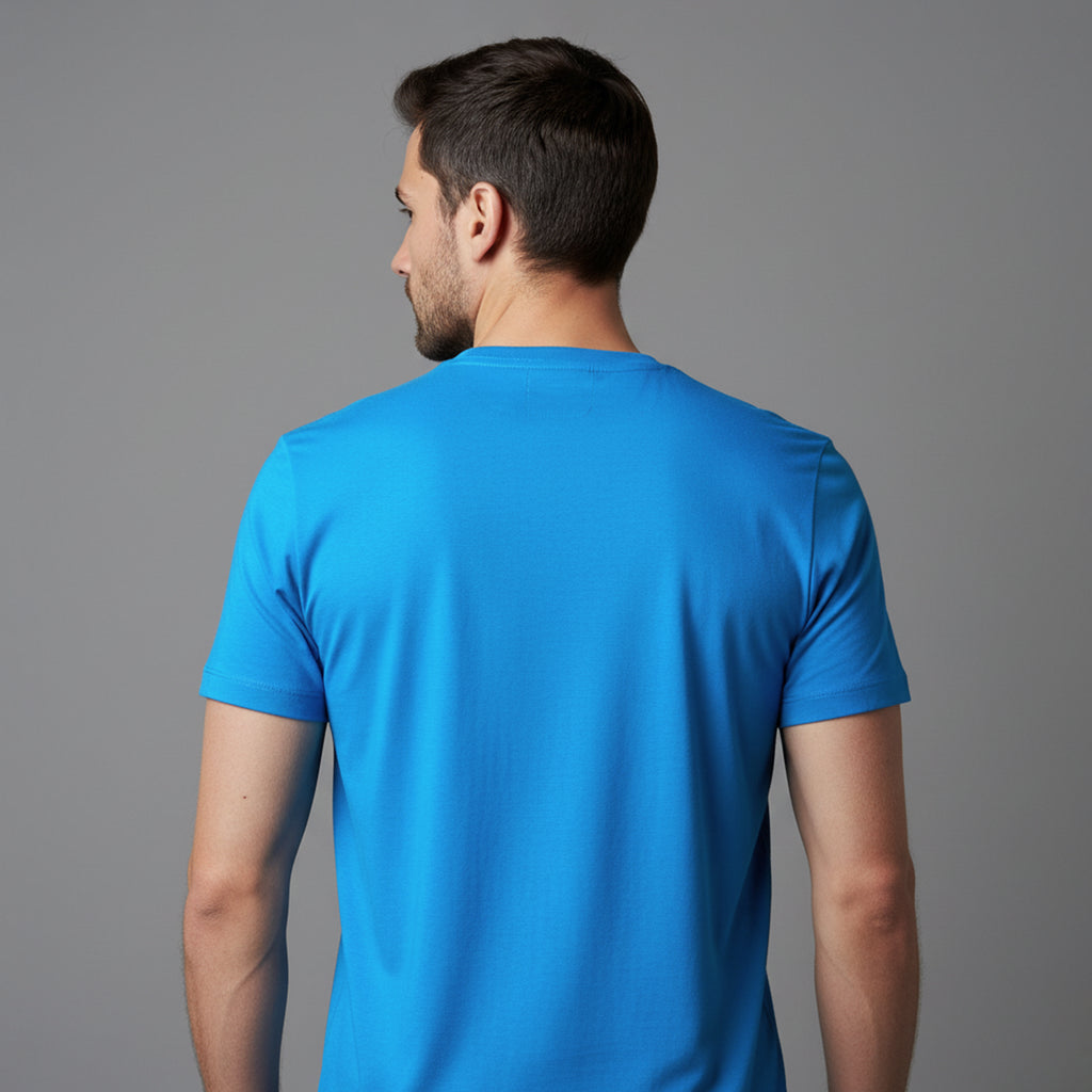 Camiseta Azul Turquesa Unissex e-cletic