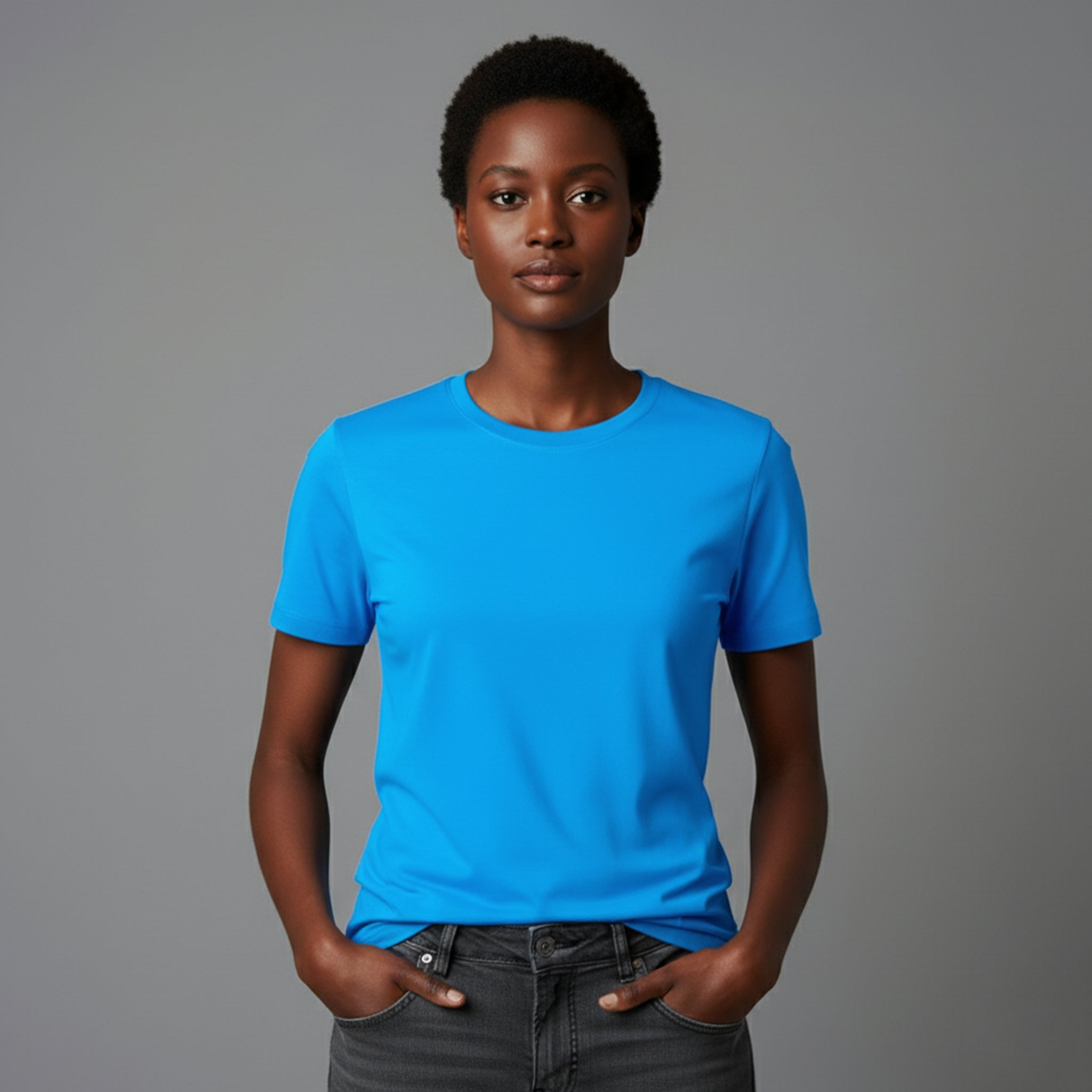 Camiseta Azul Turquesa Unissex e-cletic