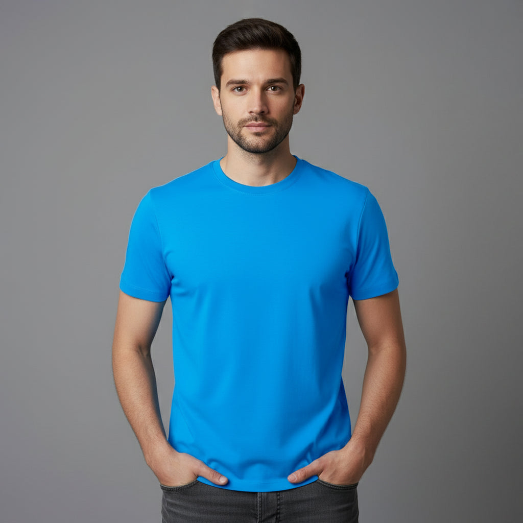 Camiseta Azul Turquesa Unissex e-cletic