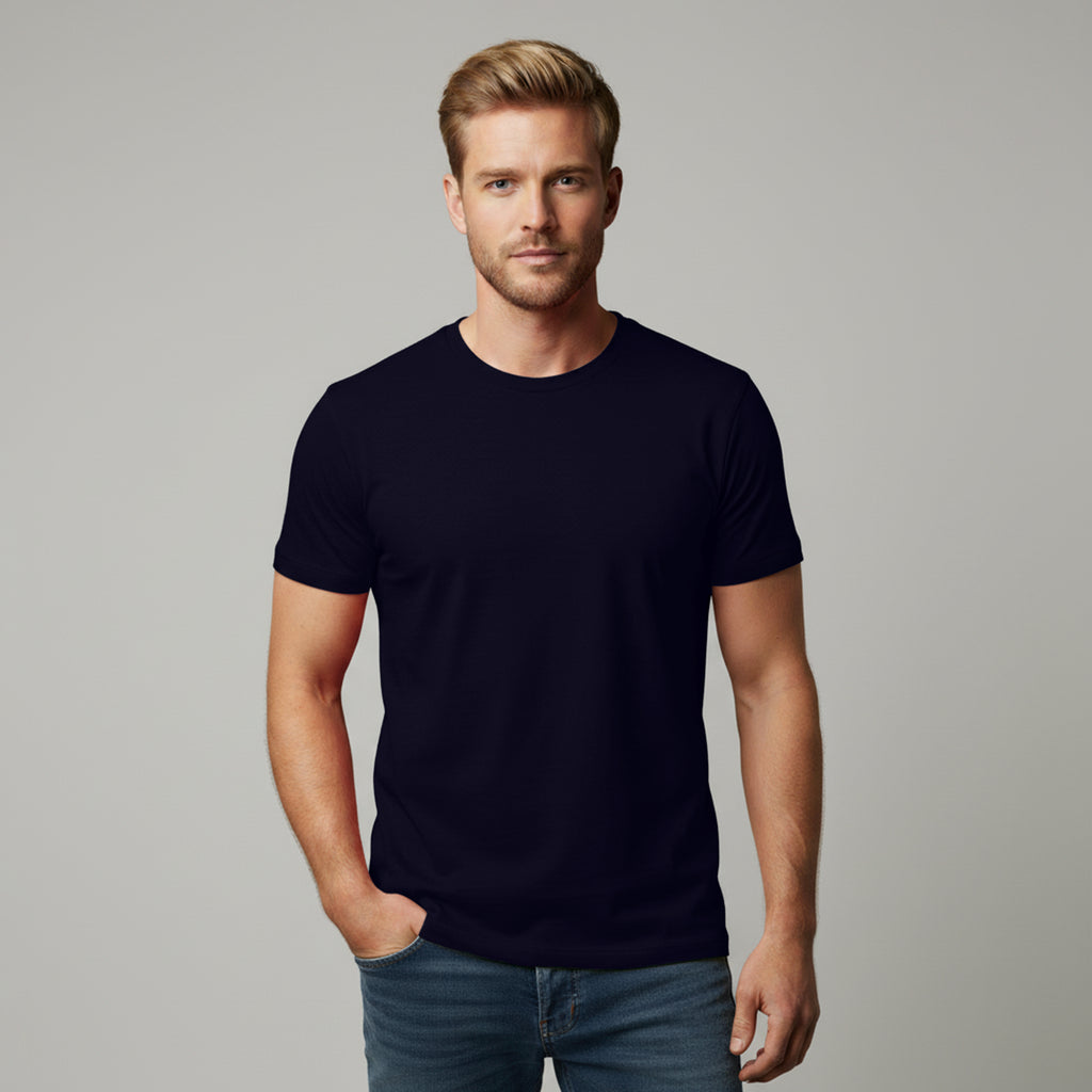 Camiseta Azul Marinho Unissex e-cletic