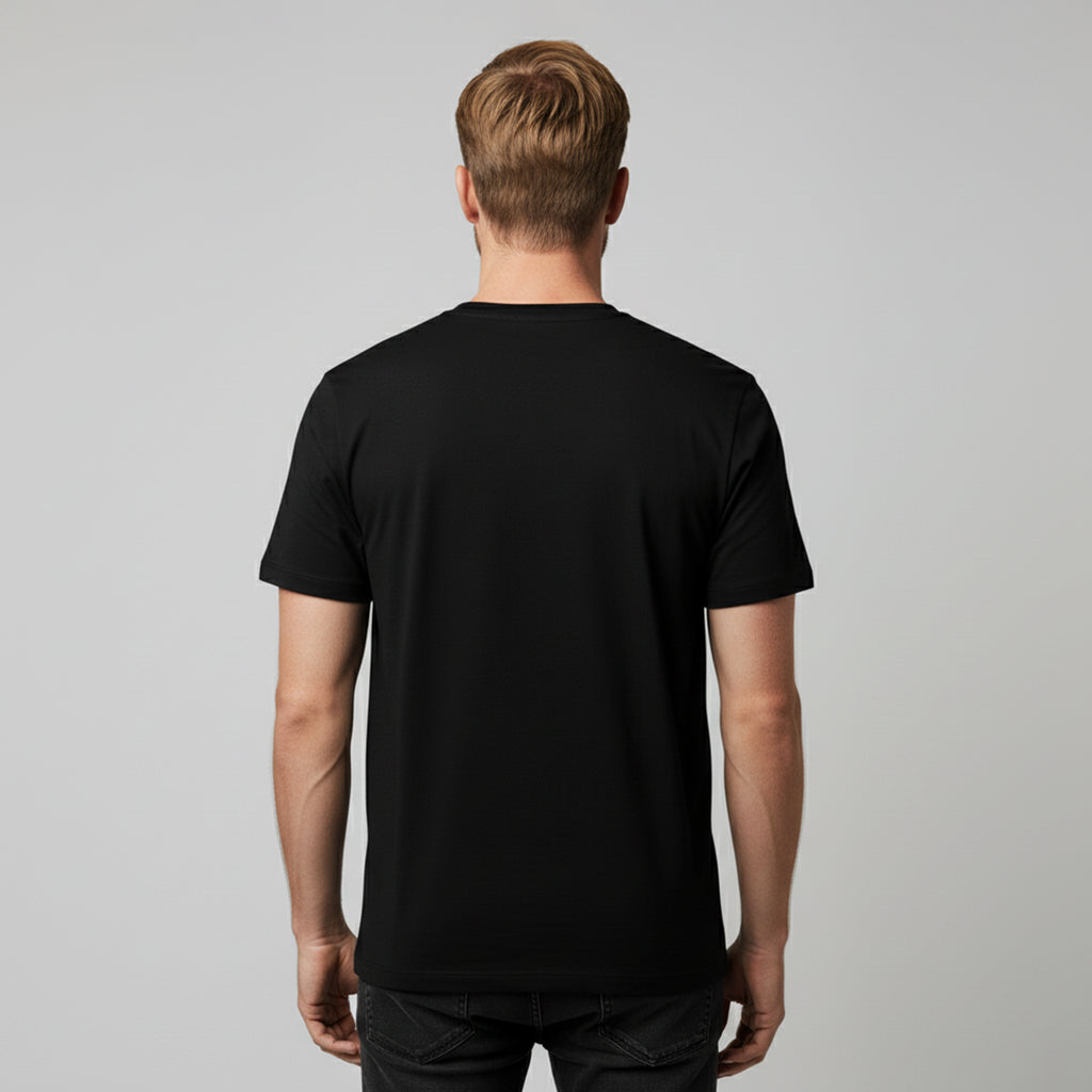 Camiseta Preta Unissex e-cletic