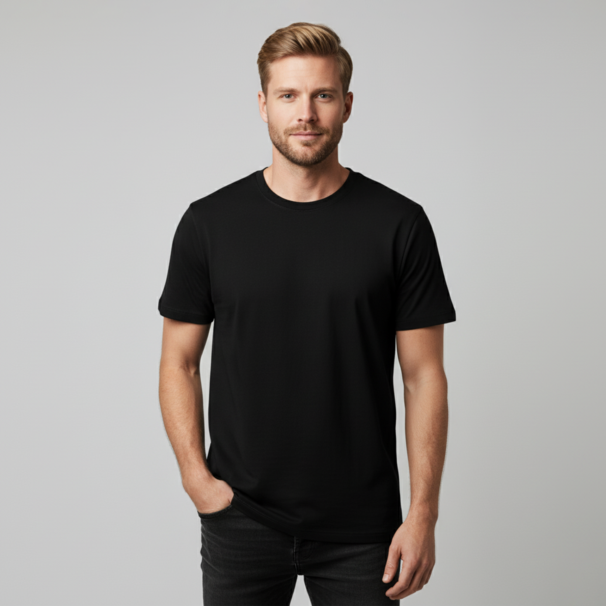 Camiseta Preta Unissex e-cletic