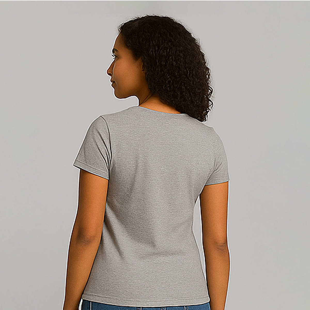 BABYLOOK CINZA MESCLA BÁSICA
