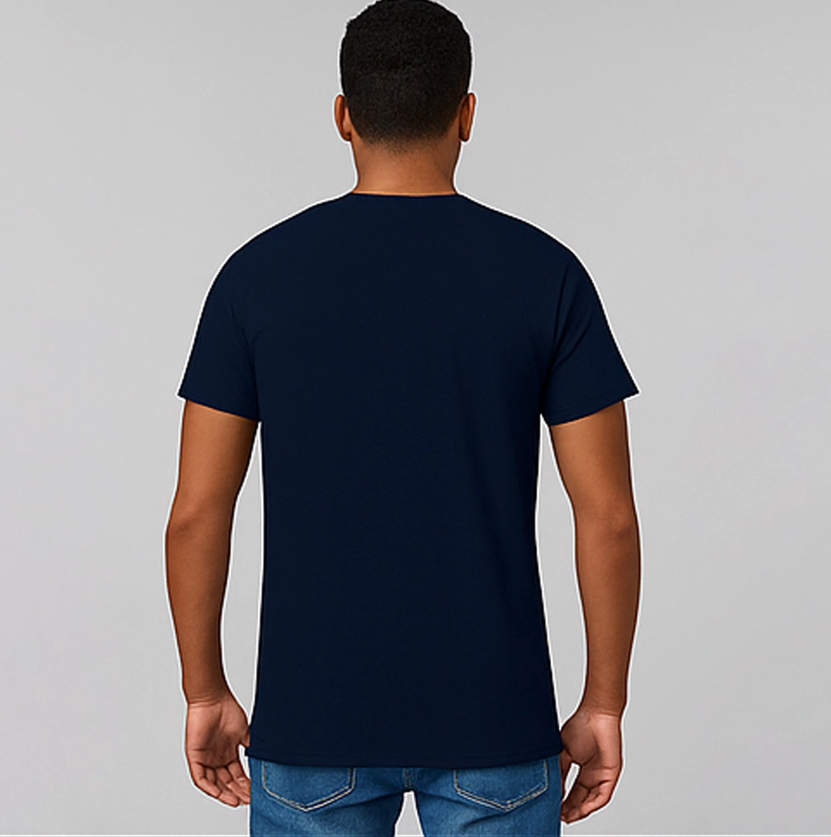 CAMISETA AZUL MARINHO BÁSICA - UNISSEX