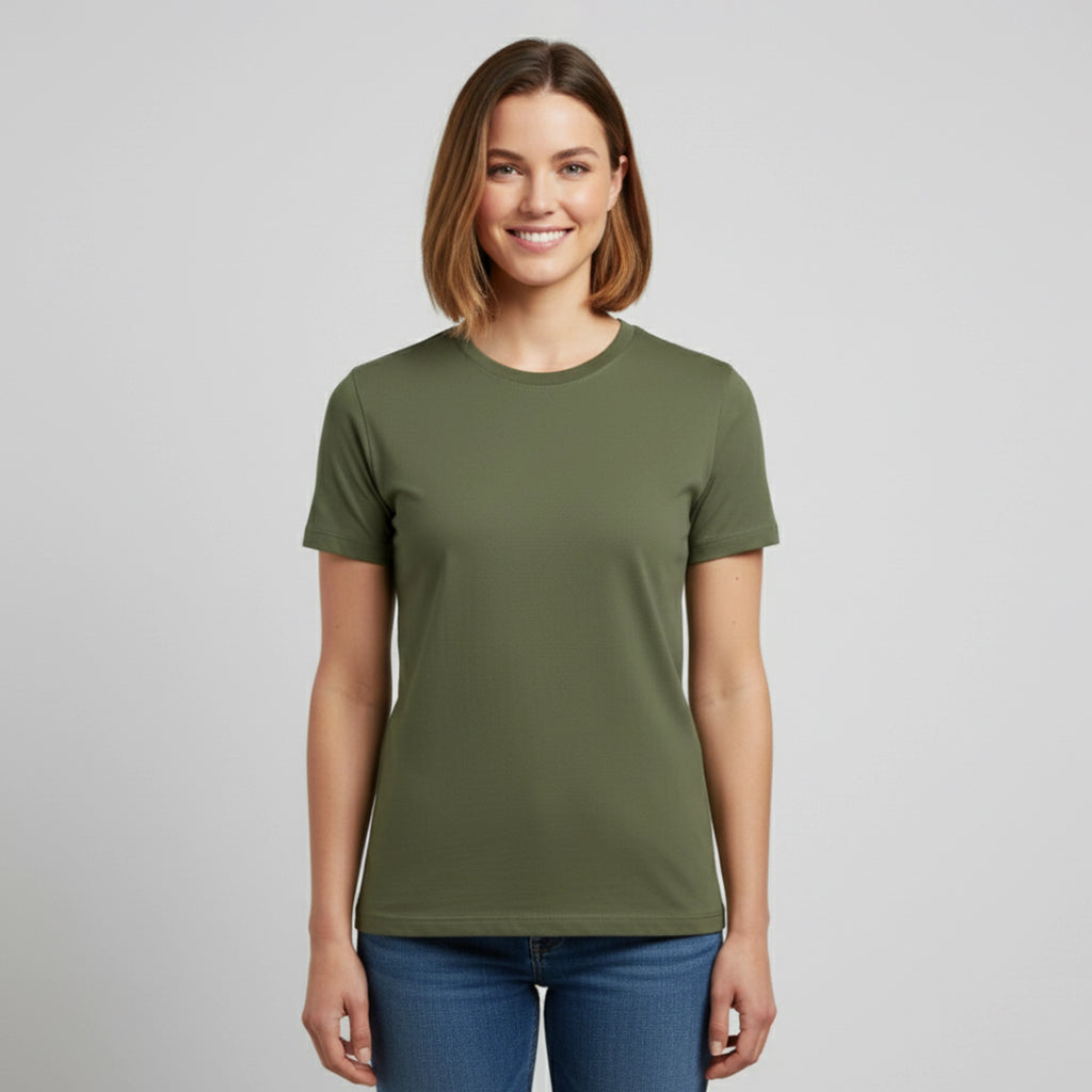 Camiseta Verde Militar Unissex e-cletic