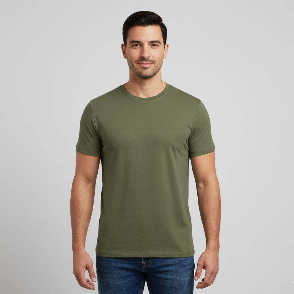 Camiseta Verde Militar Unissex e-cletic