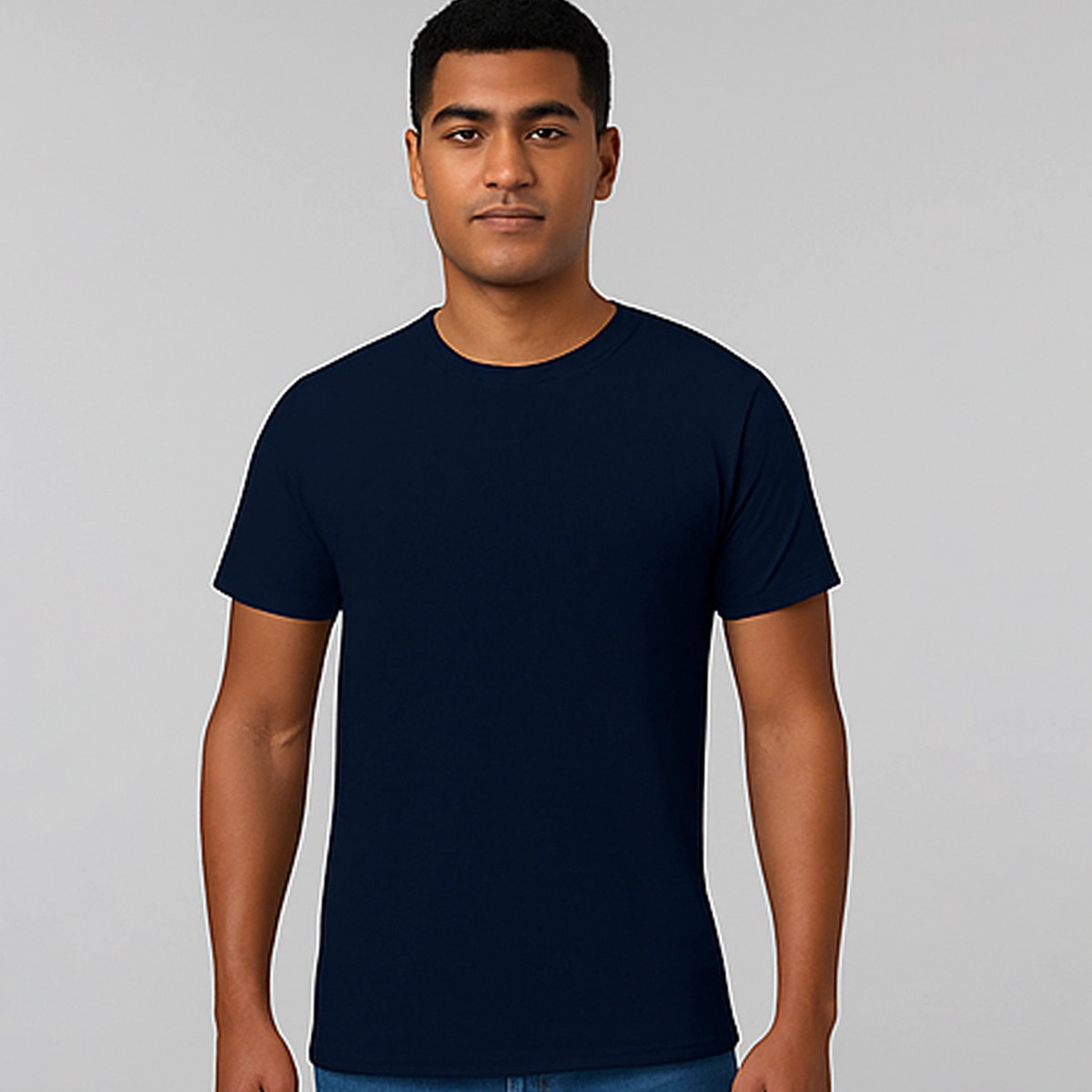 CAMISETA AZUL MARINHO BÁSICA - UNISSEX