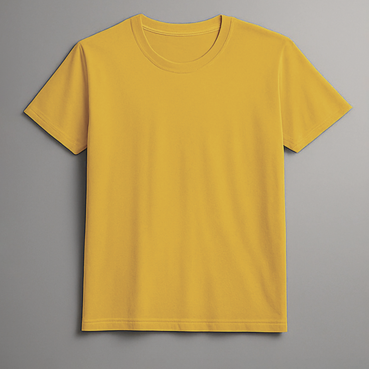 CAMISETA AMARELA BÁSICA - UNISSEX