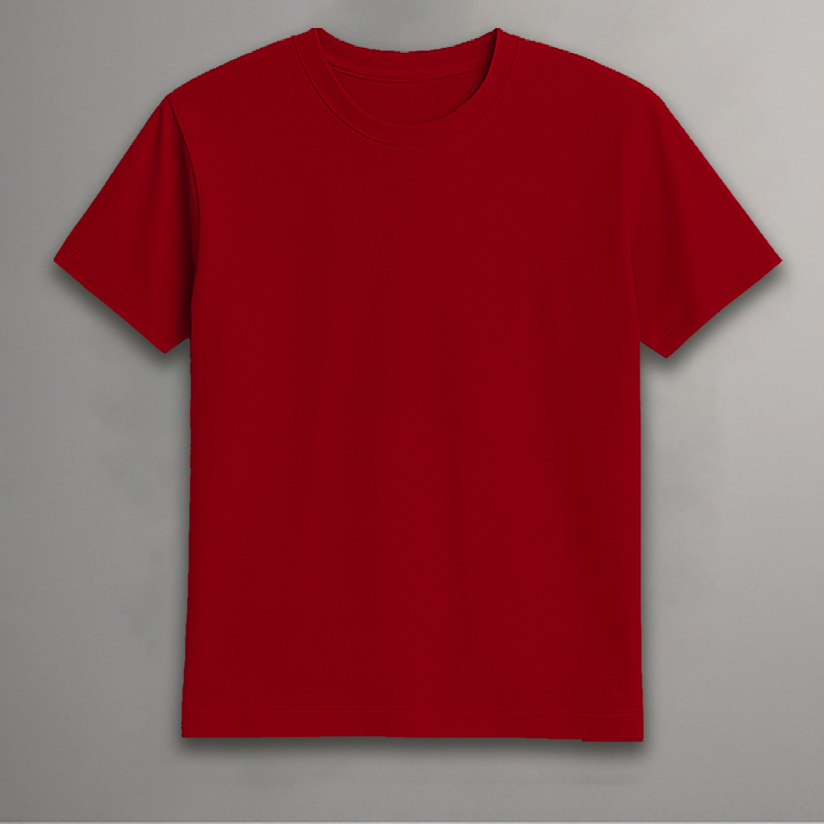 CAMISETA VERMELHA BÁSICA - UNISSEX