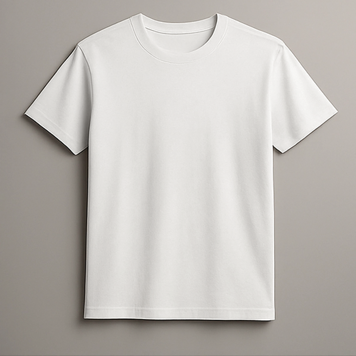 CAMISETA BRANCA BÁSICA - UNISSEX