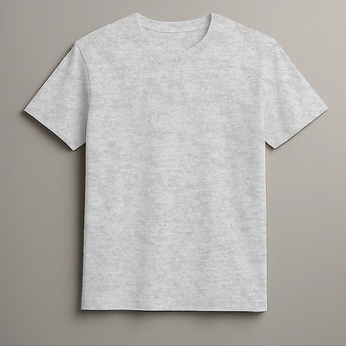 CAMISETA CINZA MESCLA BÁSICA - UNISSEX