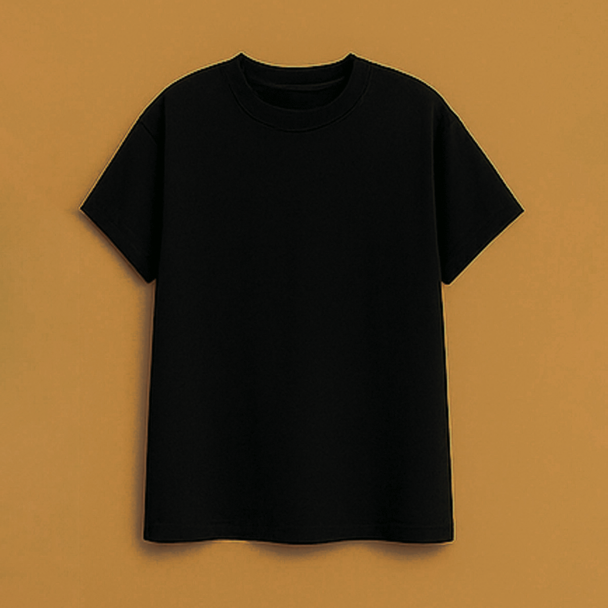 CAMISETA OVERSIZED PRETA BÁSICA