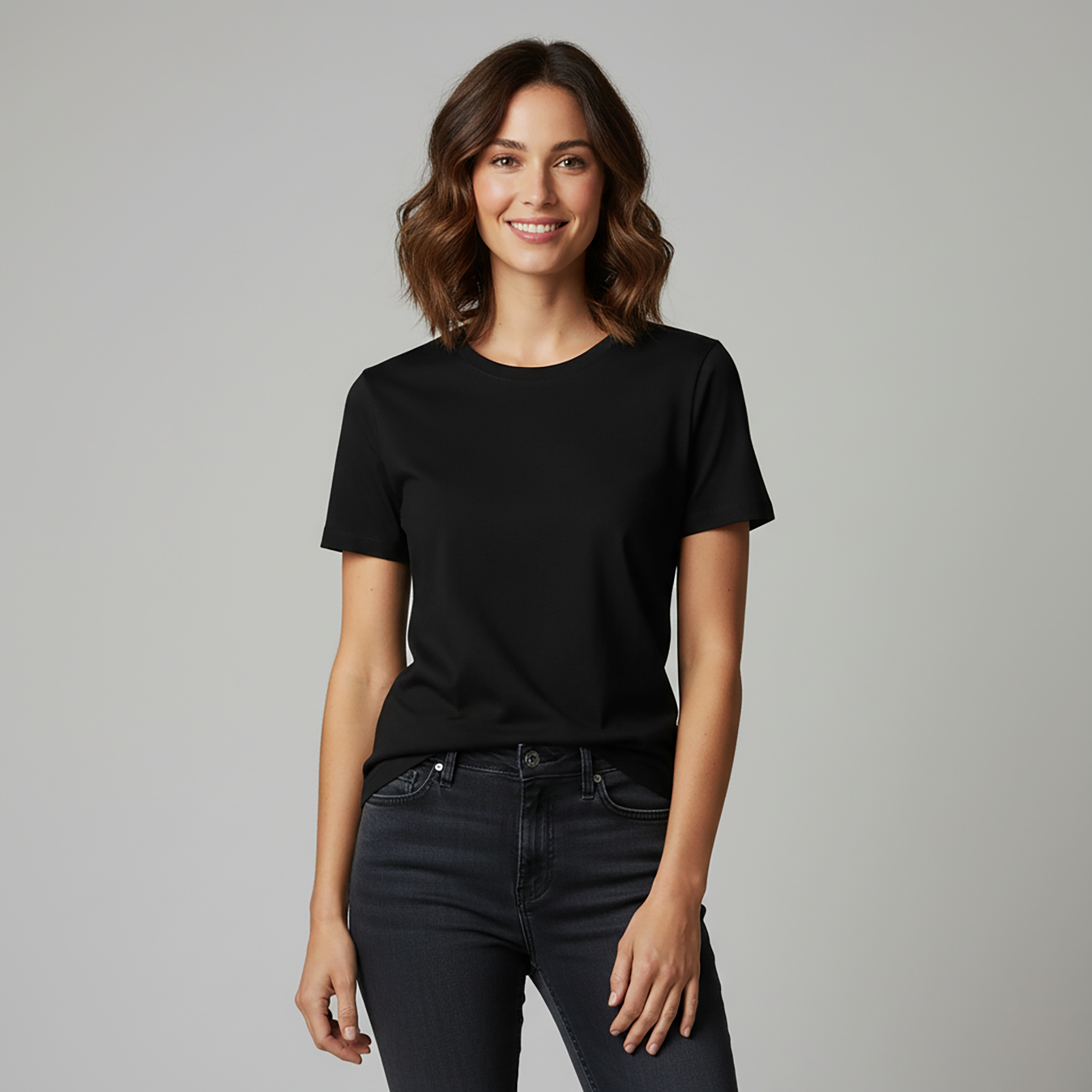 Camiseta Preta Unissex e-cletic